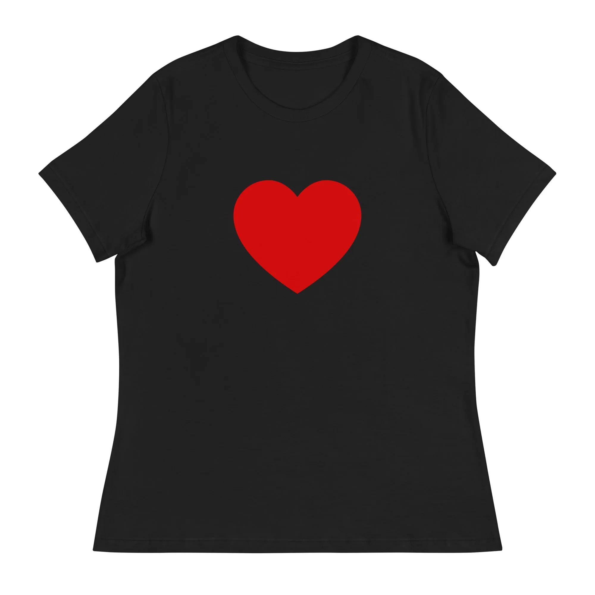 Shop Red Heart Women's Relaxed T-Shirt - Fashionable Comfort for Every Day