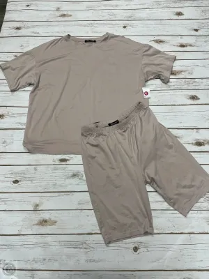 Shorts Set By Cme In Brown, Size: L