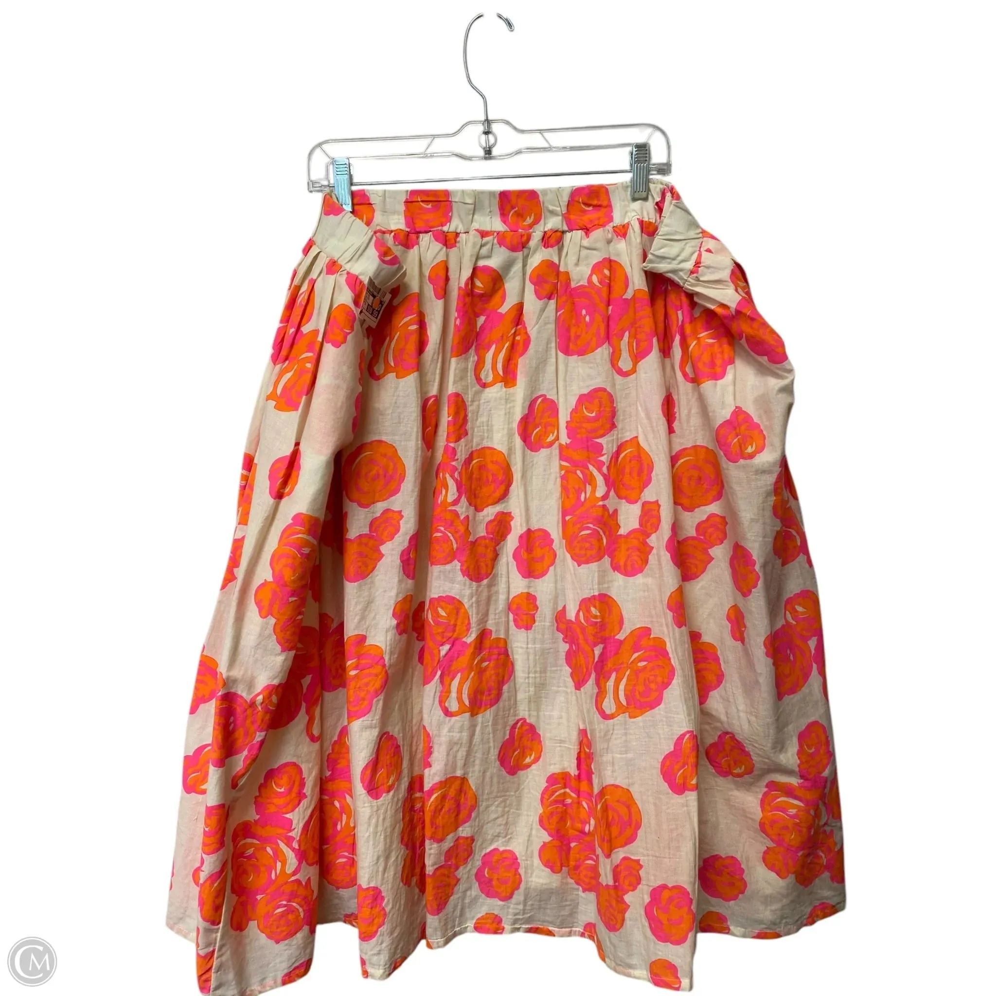 Skirt Midi By Lane Bryant In Floral Print, Size: 22