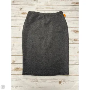Skirt Midi By Vince Camuto In Silver, Size: Xs