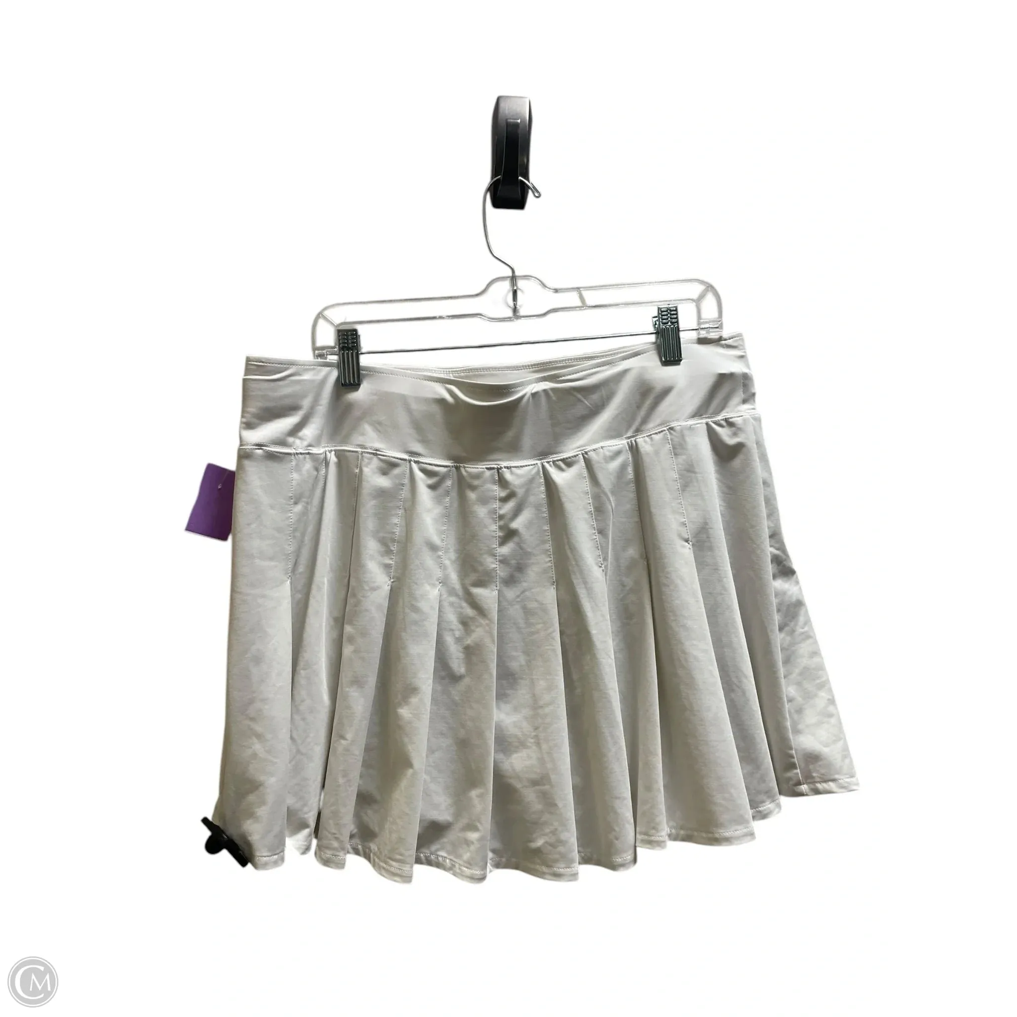 Skirt Mini & Short By Clothes Mentor In White, Size: Xl