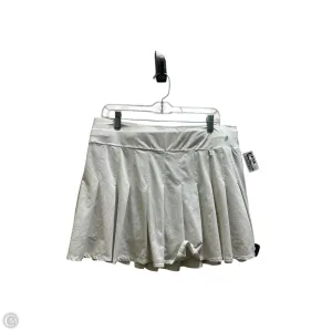 Skirt Mini & Short By Clothes Mentor In White, Size: Xl