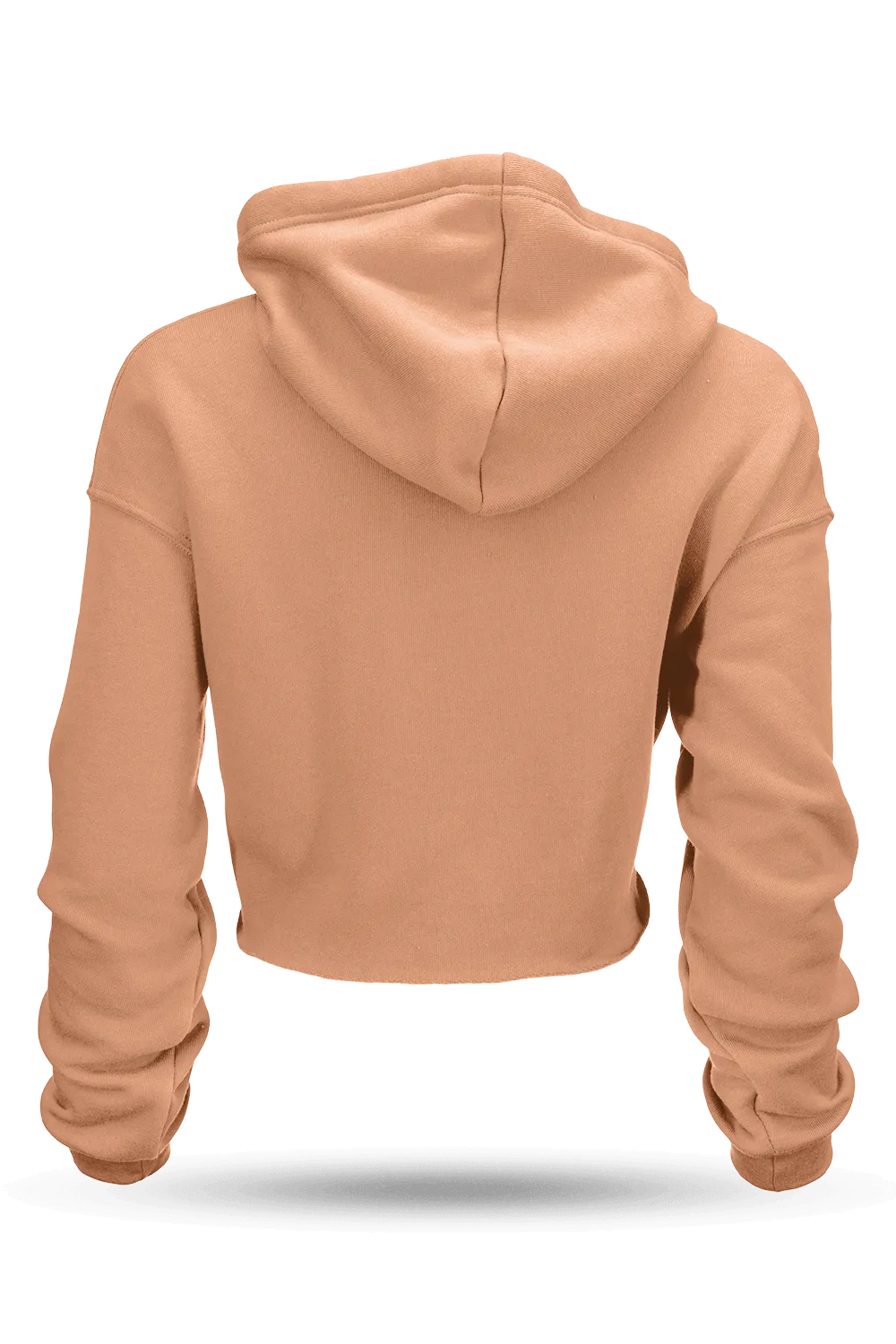 Small Dropline Logo - Women's Cropped Hoodie
