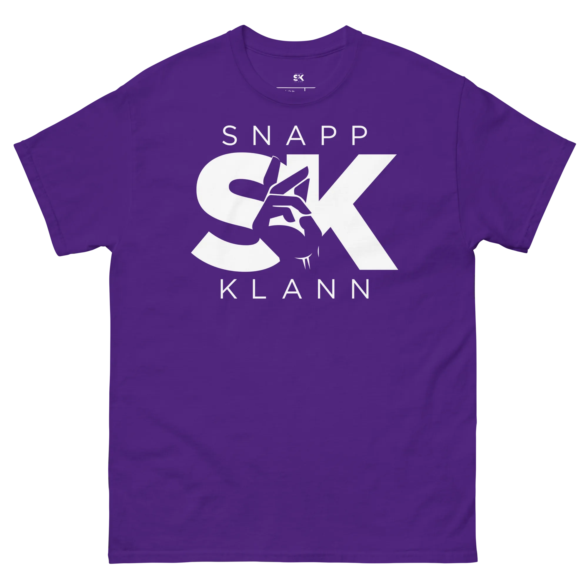 Snapp Klann Classic Single Logo Unisex T-Shirt