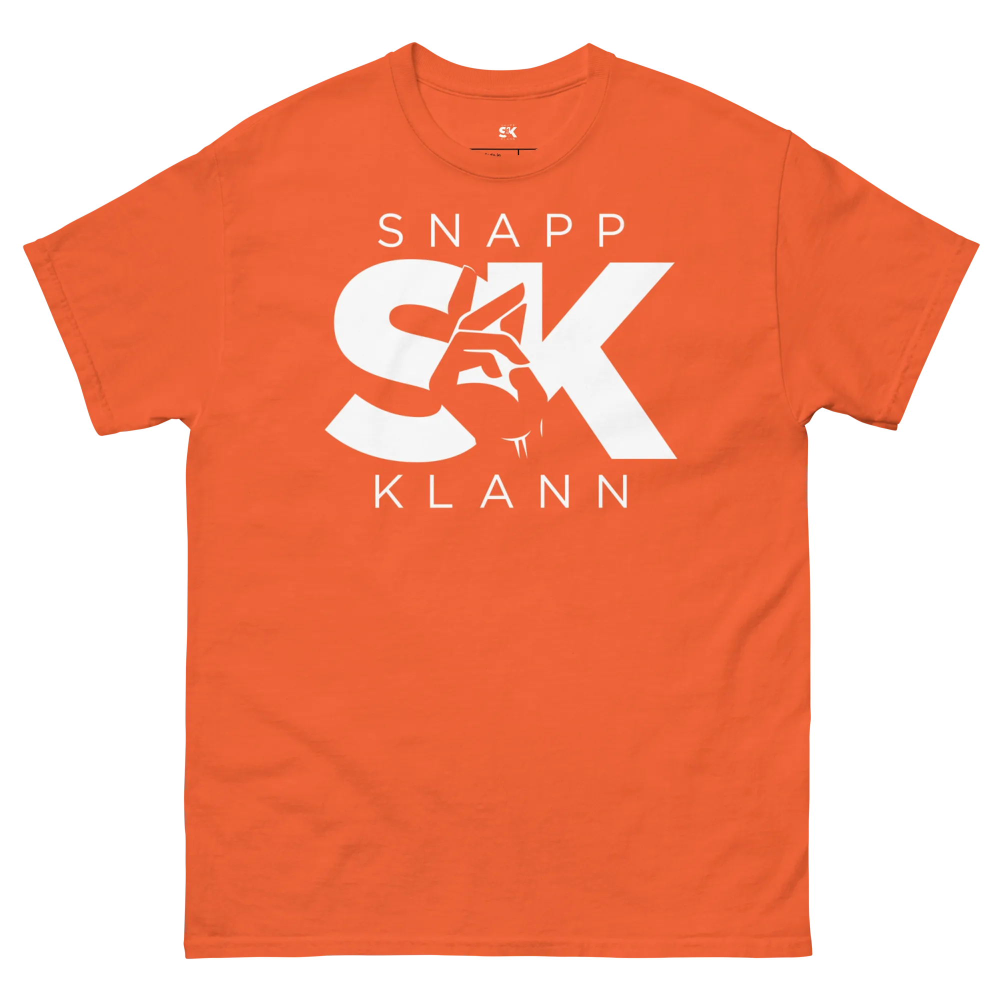 Snapp Klann Classic Single Logo Unisex T-Shirt