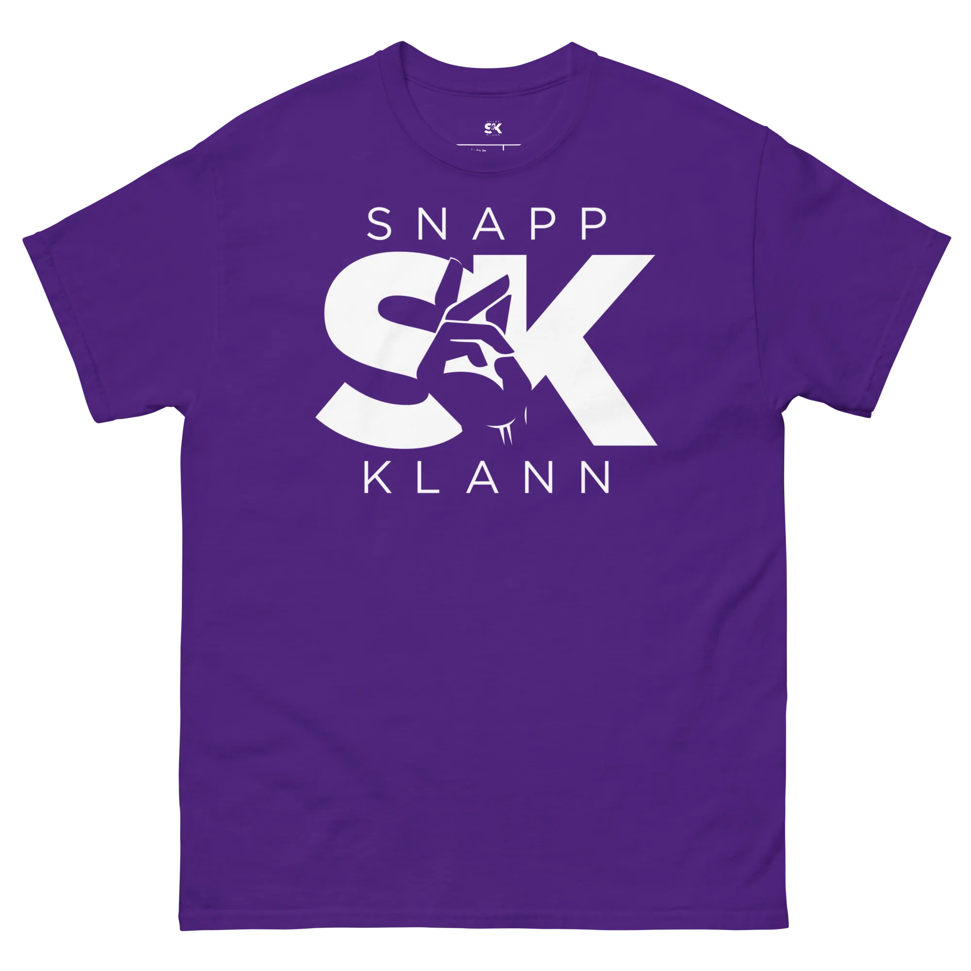 Snapp Klann Classic Single Logo Unisex T-Shirt