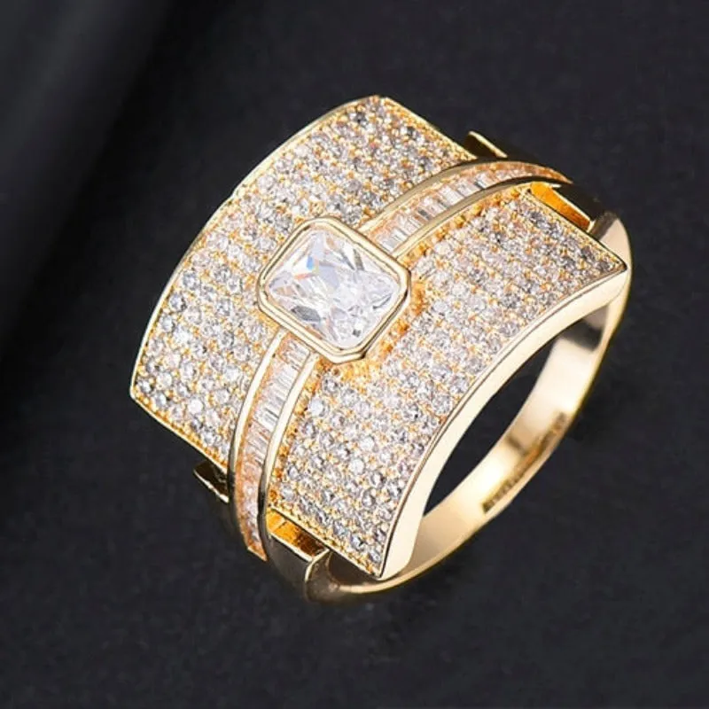 Sparkling Ruby Engagement Ring Stackable Women's Bridal Jewelry