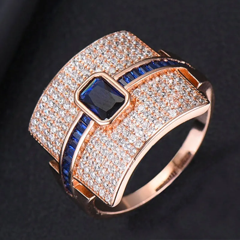 Sparkling Ruby Engagement Ring Stackable Women's Bridal Jewelry