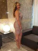 Sparkly Rhinestone Shinny Sexy Backless Mini Dress