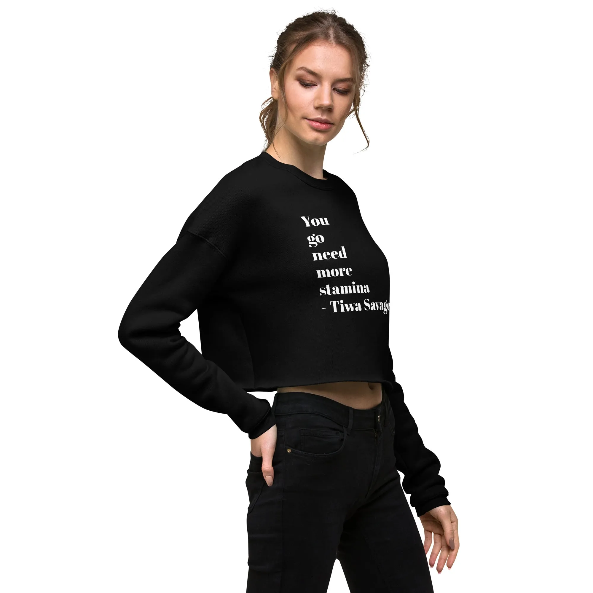Stamina Crop Sweatshirt