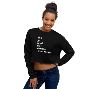 Stamina Crop Sweatshirt