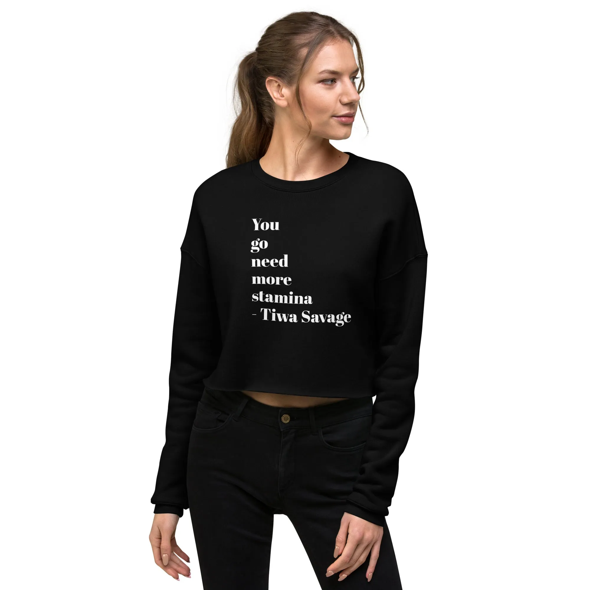 Stamina Crop Sweatshirt