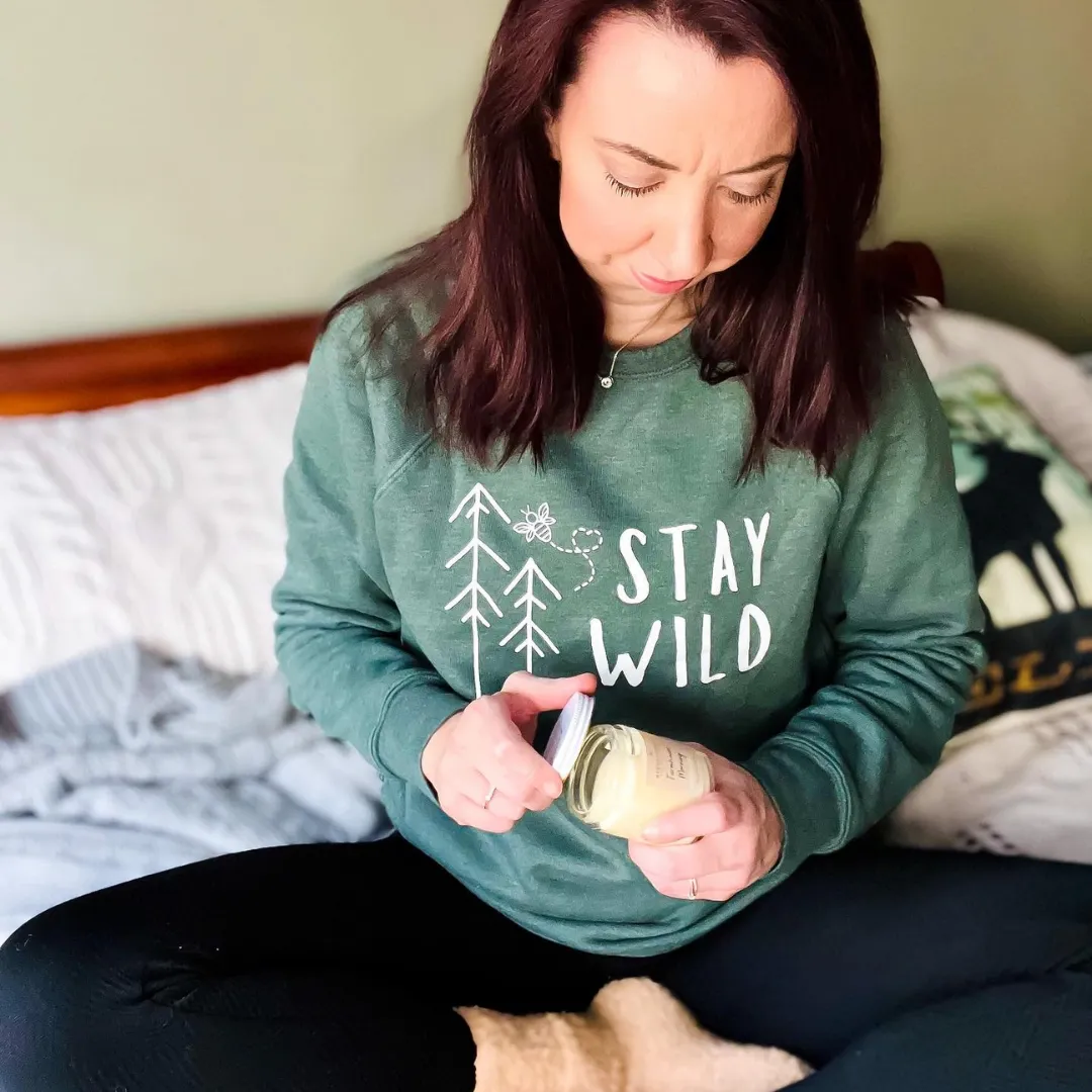 Stay Wild Unisex Crew Sweatshirt