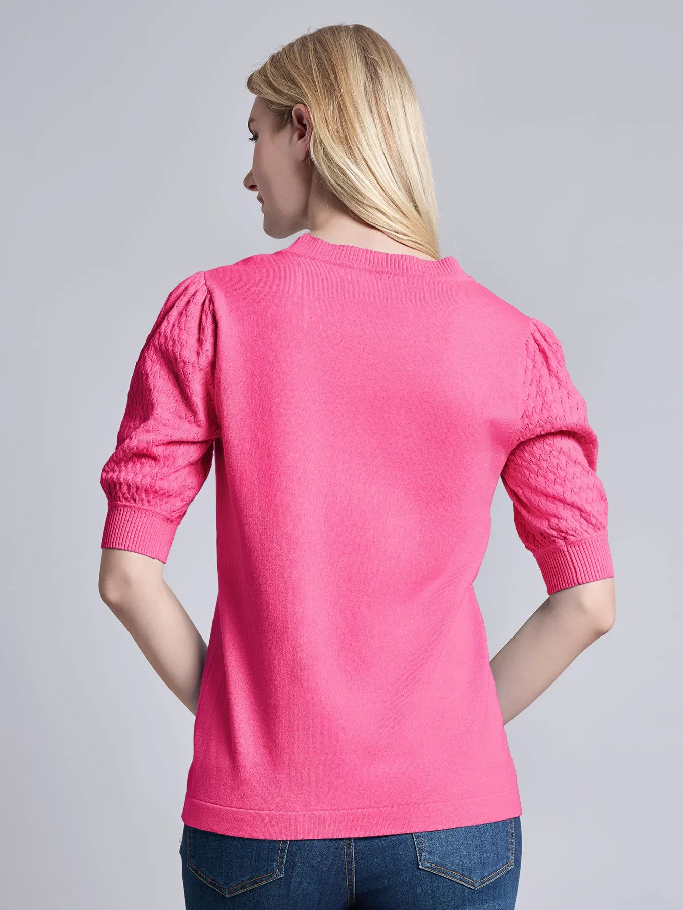 Stitch Sleeve Sweater