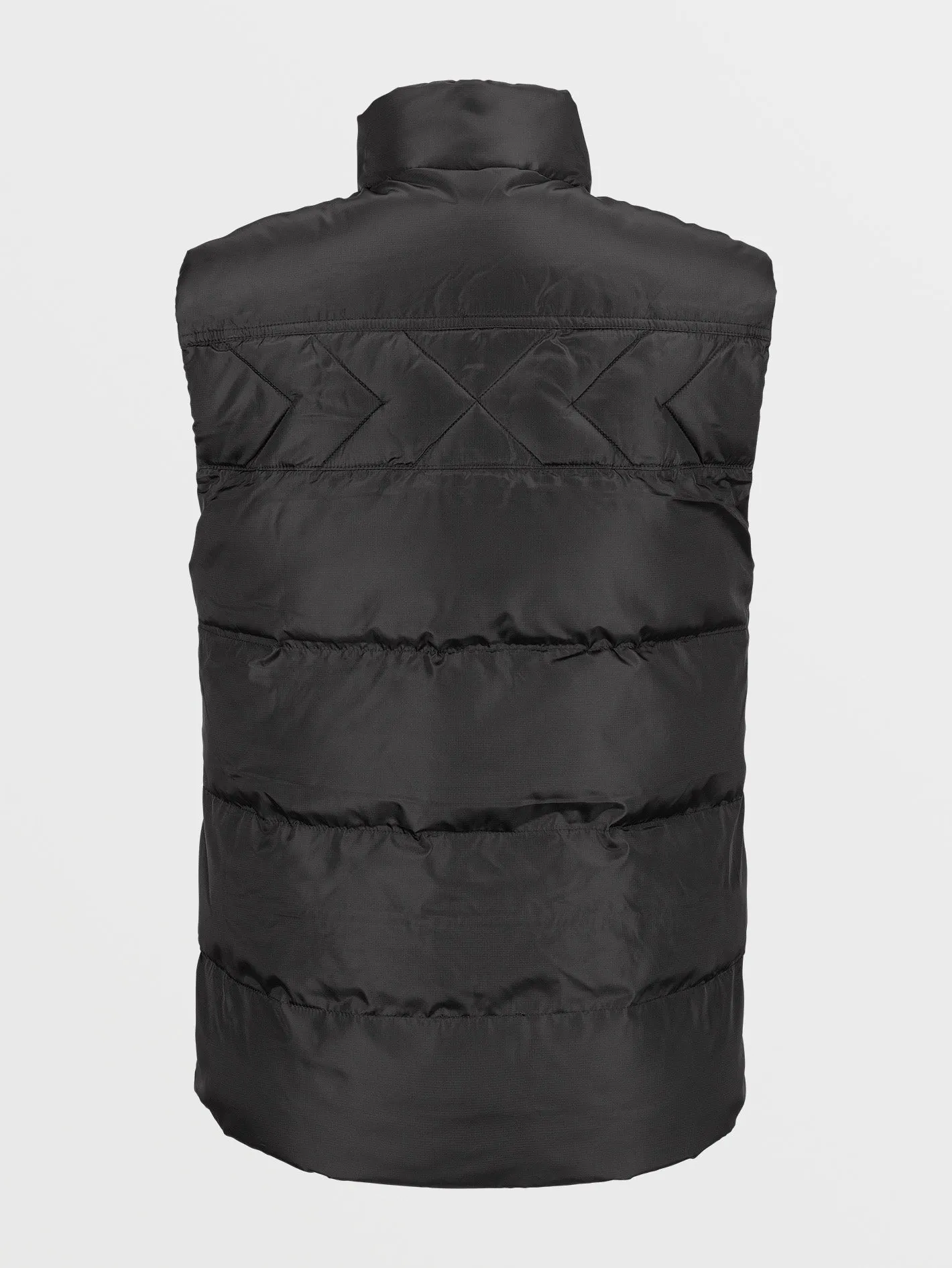 Stone Castine Puff Vest - BLACK