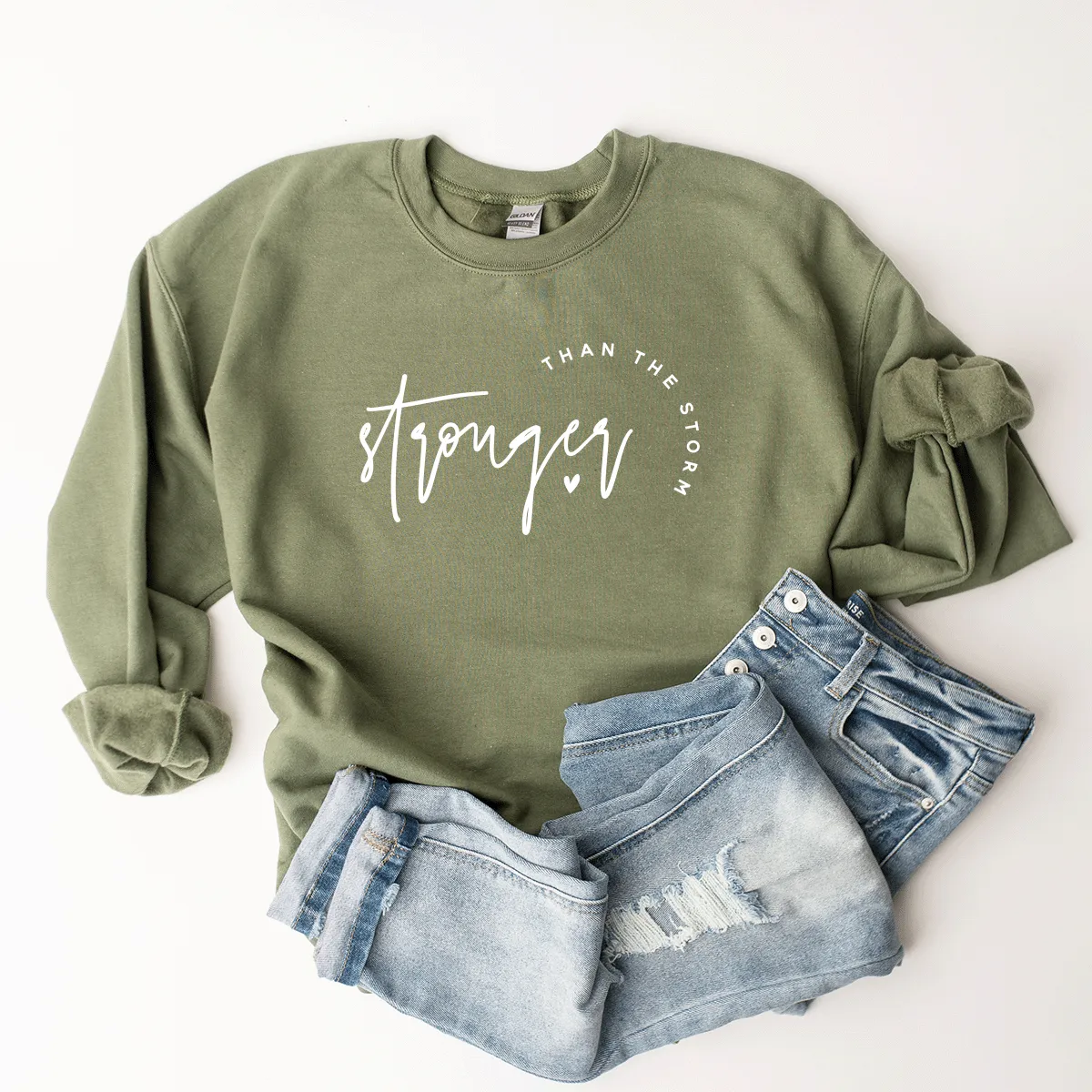 Stronger Than The Storm - Sweatshirt
