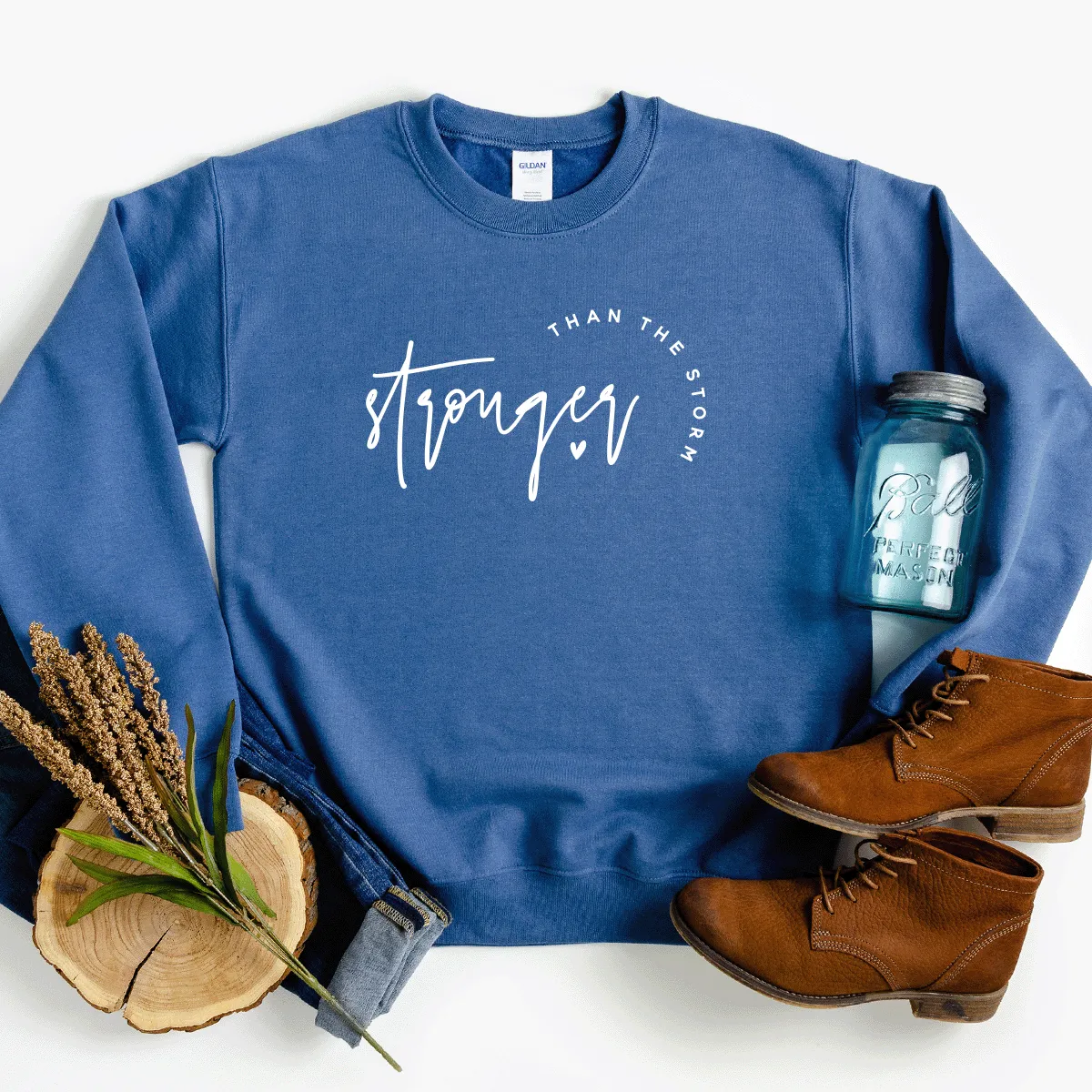 Stronger Than The Storm - Sweatshirt