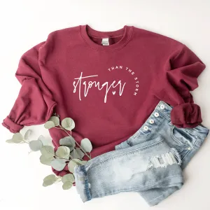 Stronger Than The Storm - Sweatshirt