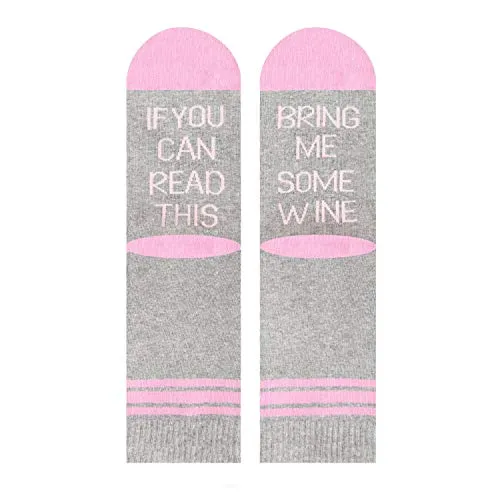 Stylish Women's Wine Socks Wine Gift Ideas for Her Perfect Gifts for Wine Lovers Unique Gifts for Drinkers