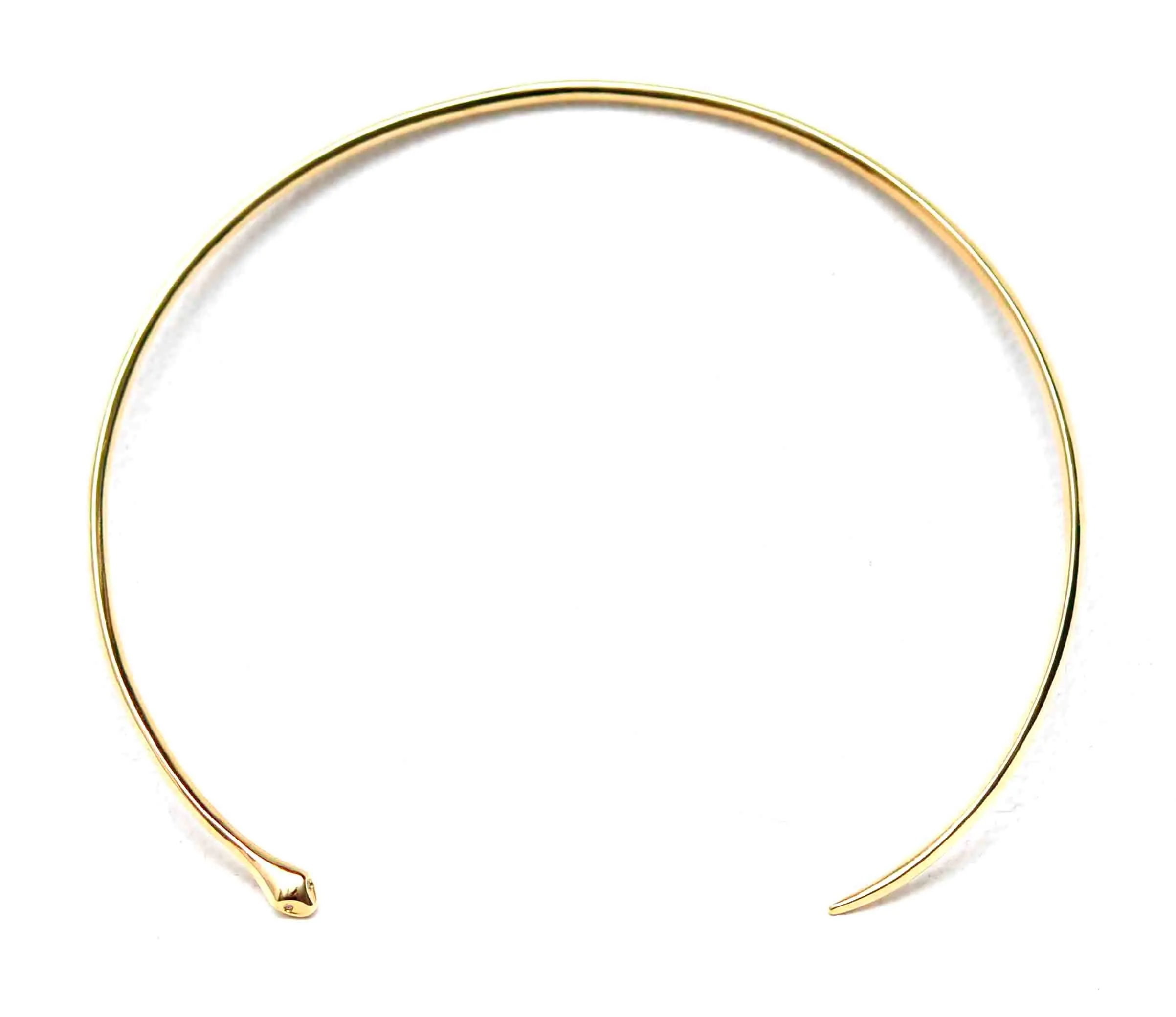 SukiSo Women's Baby Snake Choker in Gold