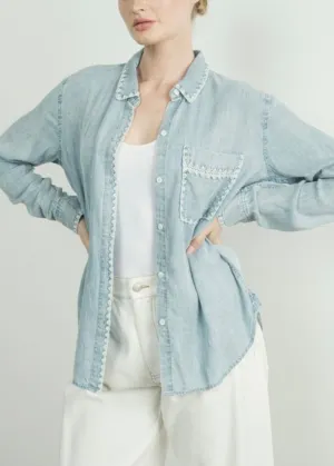 Sully Embroidered Denim Shirt