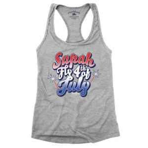 Supah Fly 4th of July Ladies Tank Top