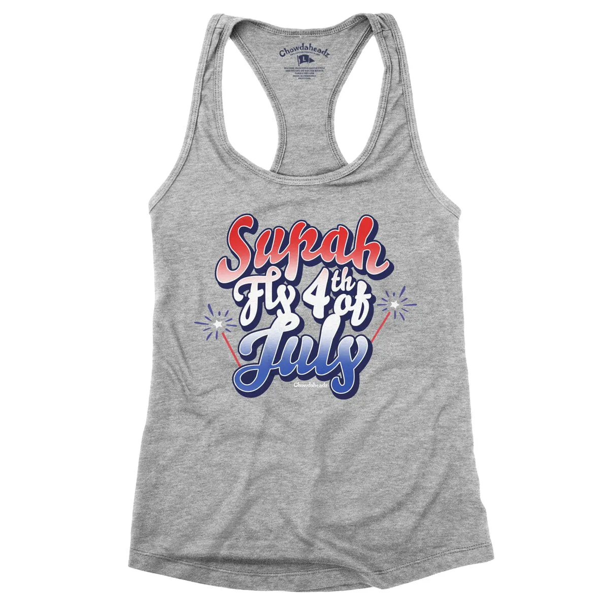 Supah Fly 4th of July Ladies Tank Top