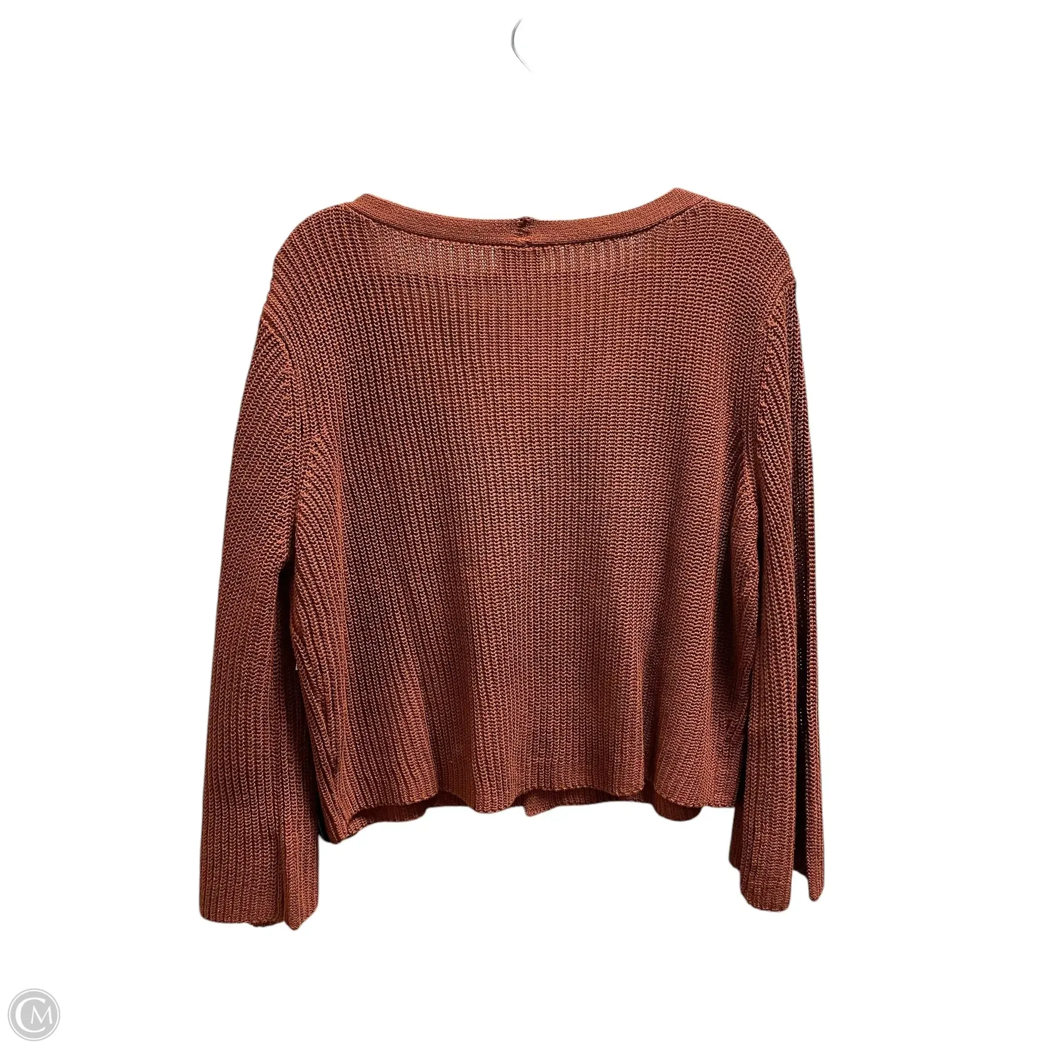Sweater By Clothes Mentor In Orange, Size: 2x