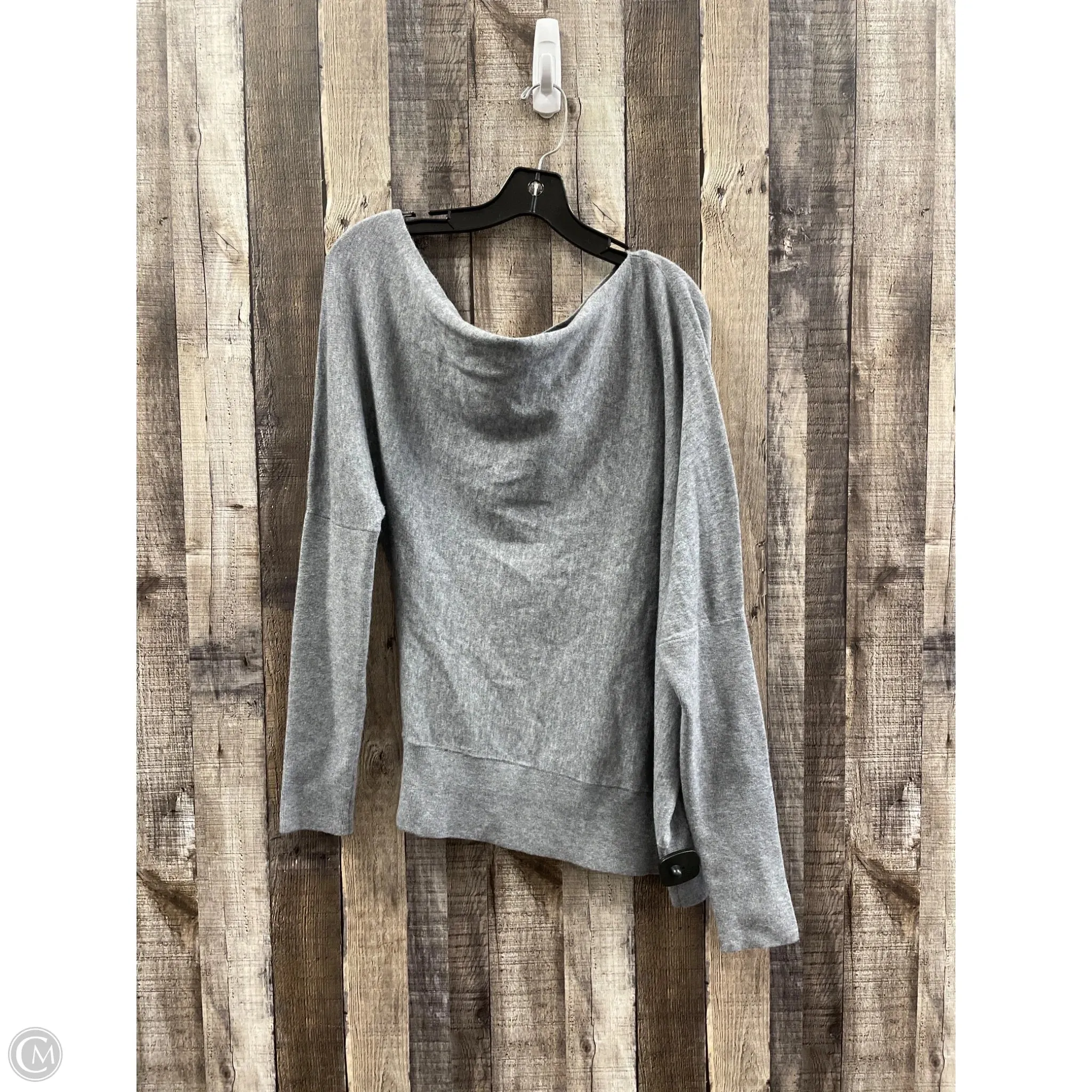 Sweater By Express In Grey, Size: L