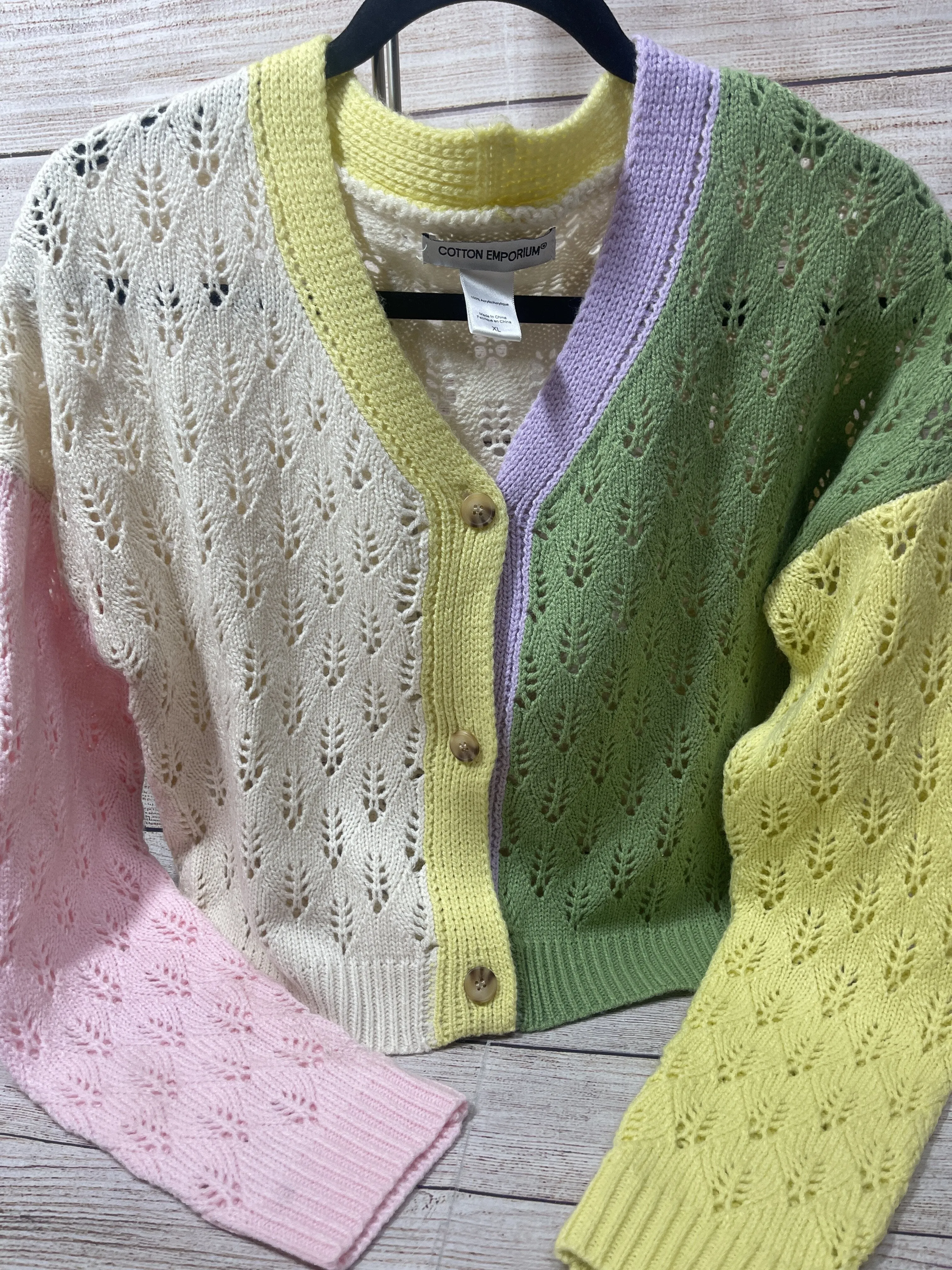 Sweater Cardigan By Clothes Mentor  Size: Xl