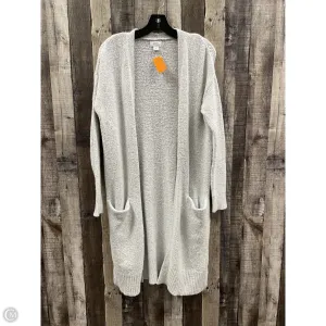 Sweater Cardigan By Old Navy In Grey, Size: Xs