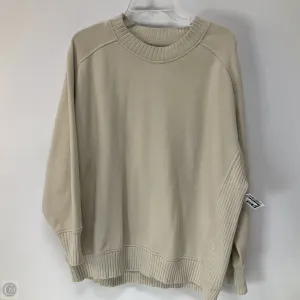 Sweatshirt Crewneck By Aerie In Cream, Size: S