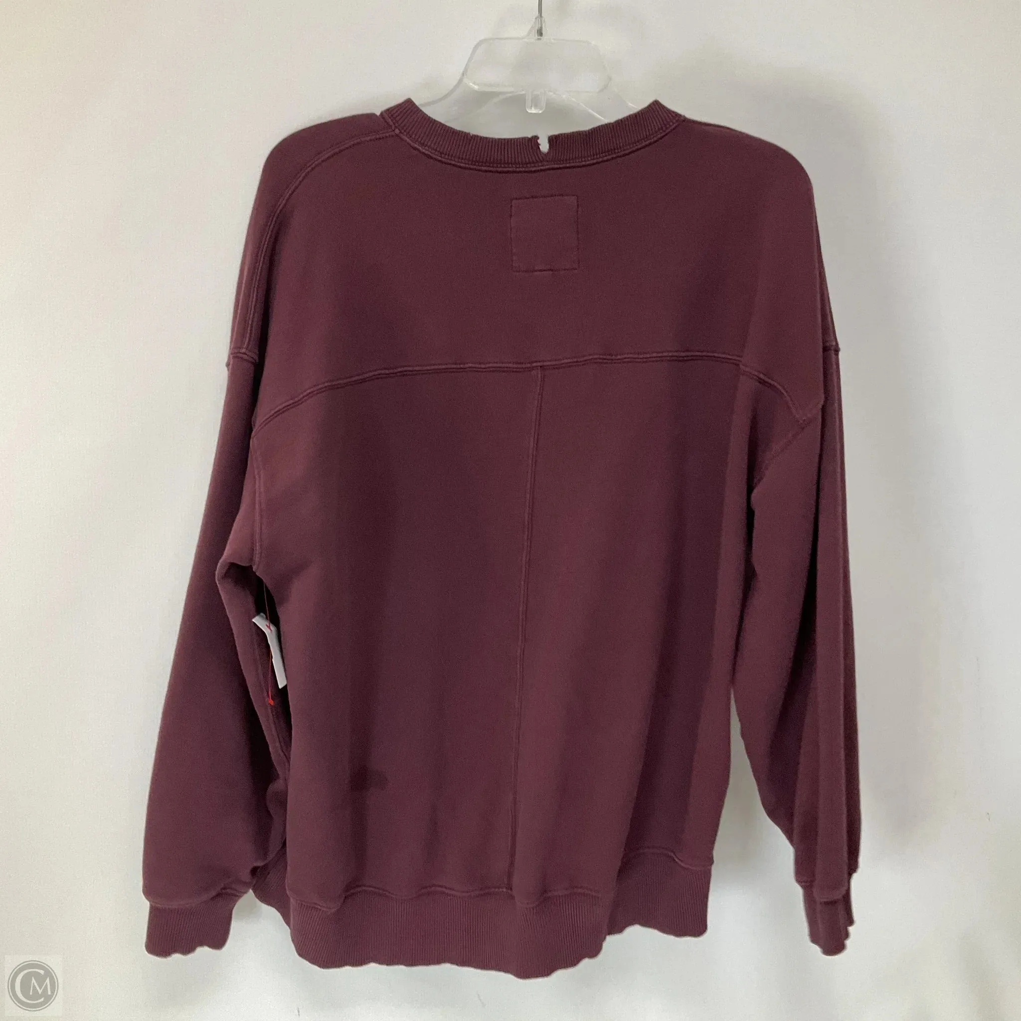 Sweatshirt Crewneck By Aerie In Purple, Size: S