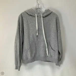 Sweatshirt Hoodie By Aerie In Grey, Size: S