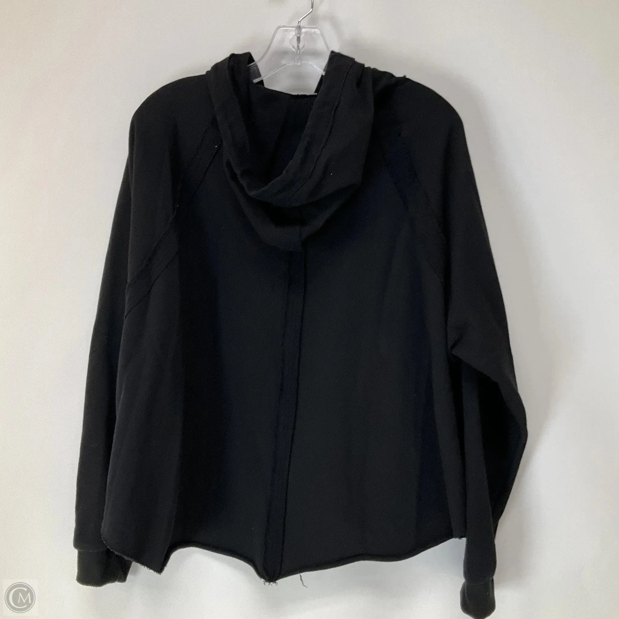 Sweatshirt Hoodie By Cmc In Black, Size: M
