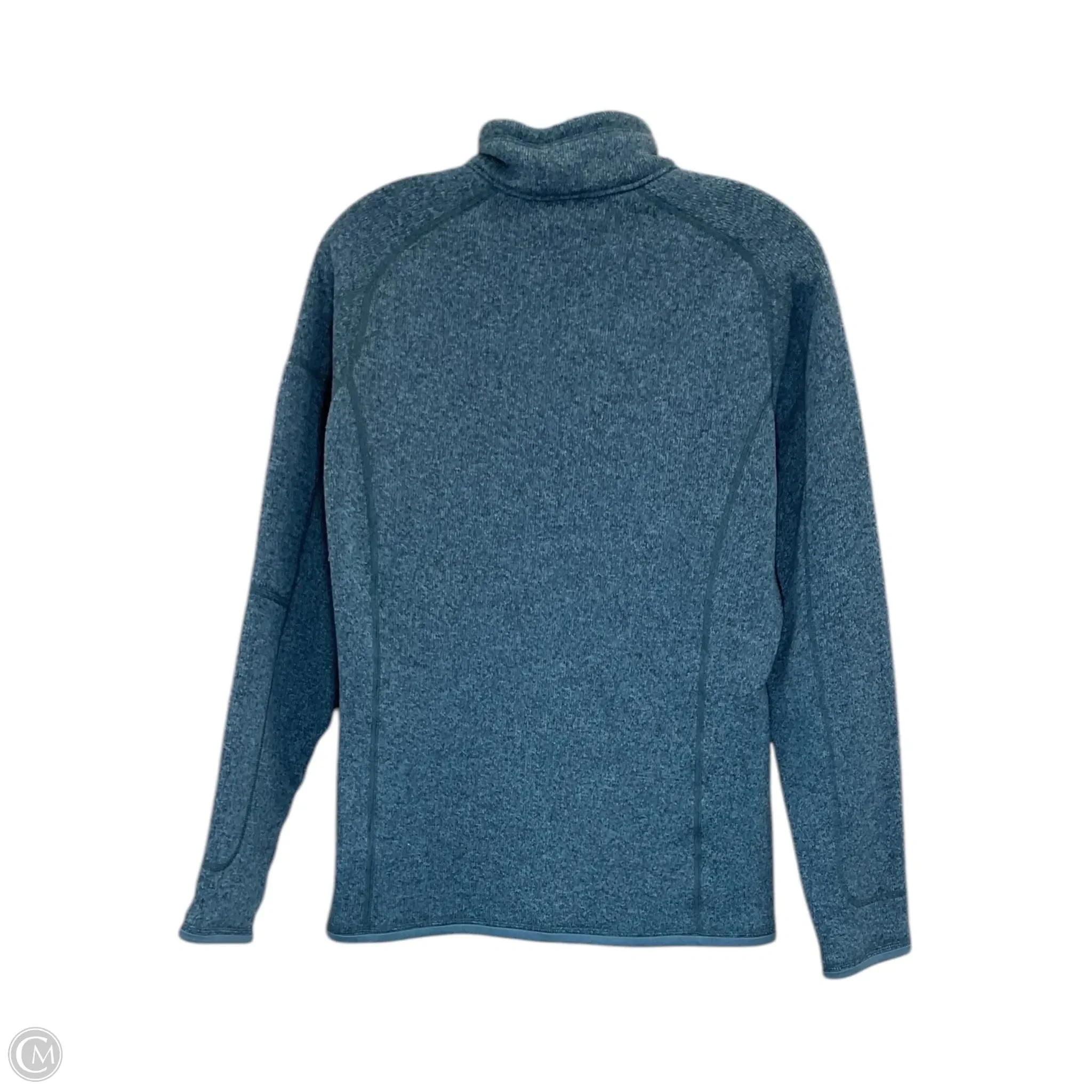 Sweatshirt Hoodie By Patagonia In Green, Size: L