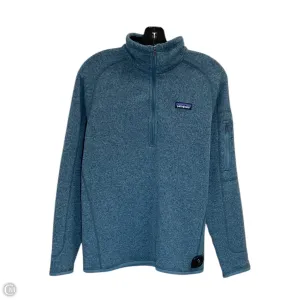 Sweatshirt Hoodie By Patagonia In Green, Size: L