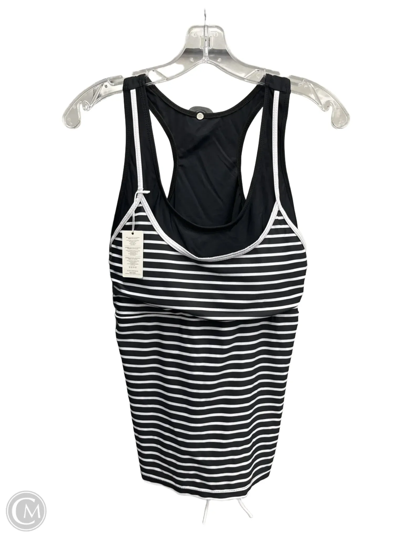 Swimsuit Top By Clothes Mentor In Black, Size: M