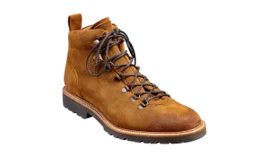 Tan Burnish Suede Derby  Boots - Boots