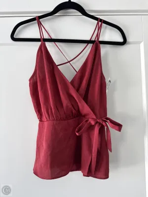 Tank Top By Express In Red, Size: Xs