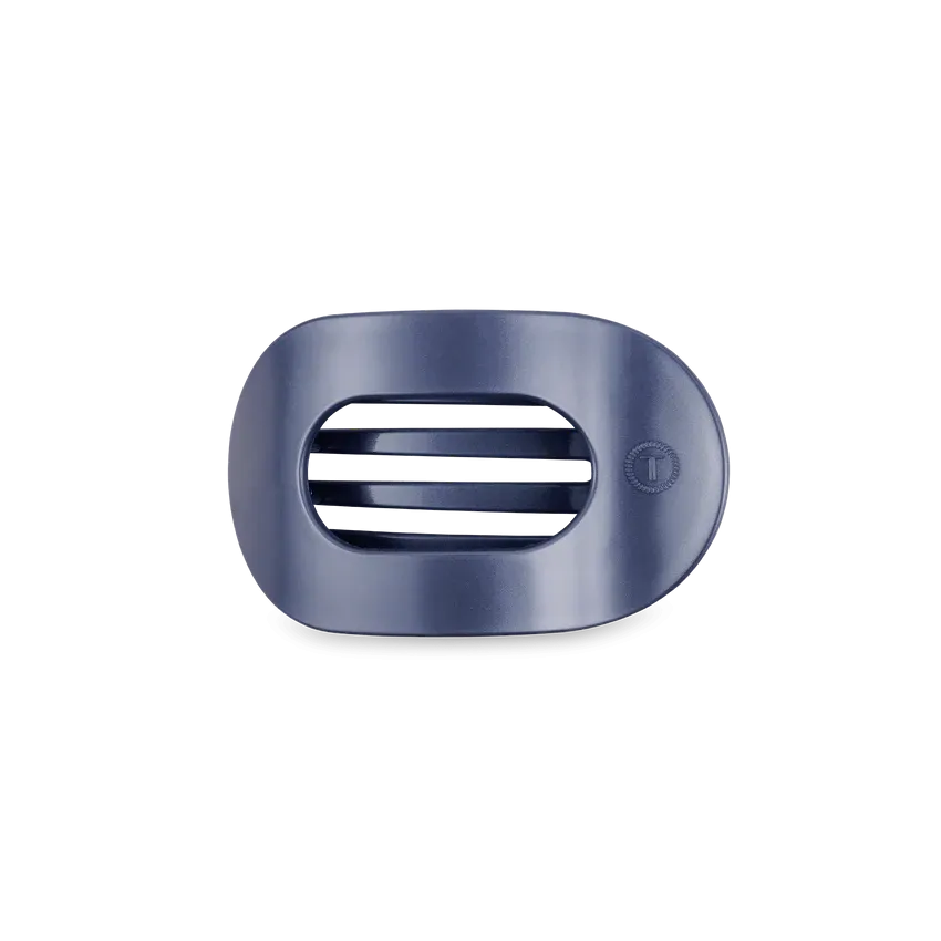 TELETIES | Small Flat Round Clip {Hampton Bay}