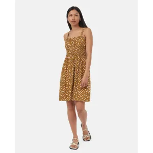 Tentree Women's EcoWoven Crepe Smocked Dress