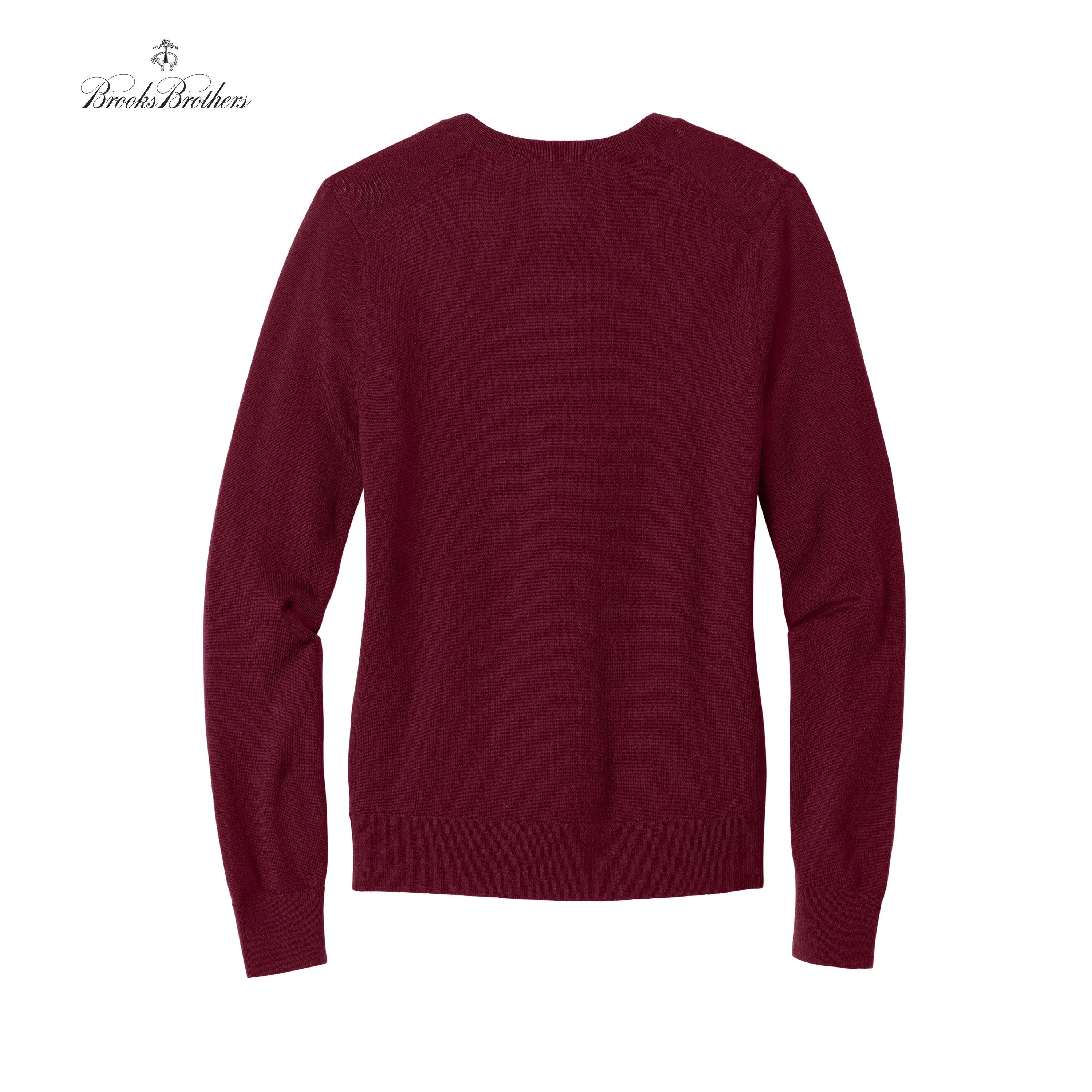 The Citadel, Big Red, Brooks Brothers ® Women’s Washable Merino V-Neck Sweater