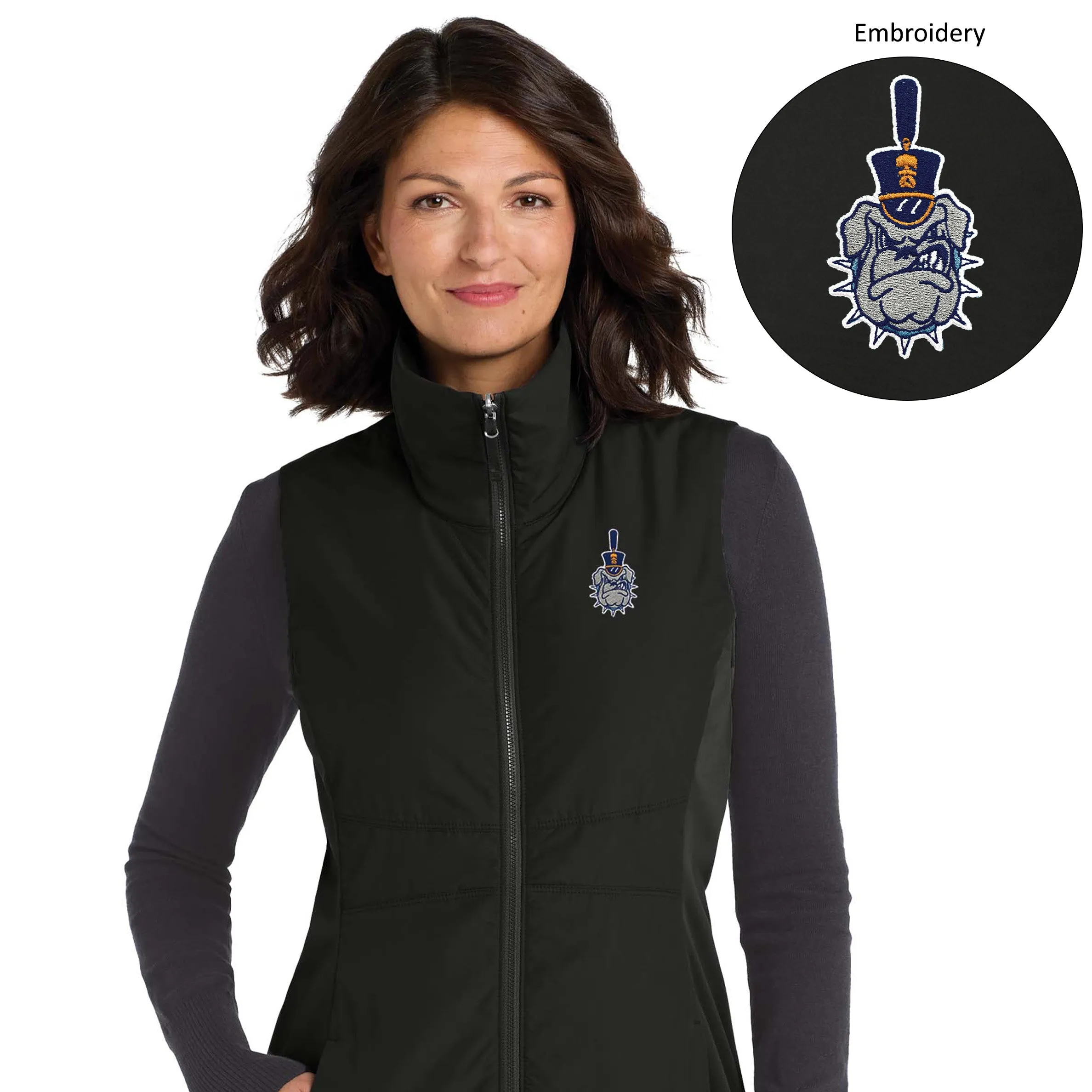 The Citadel, Spike Logo, Ladies Collective Insulated Vest