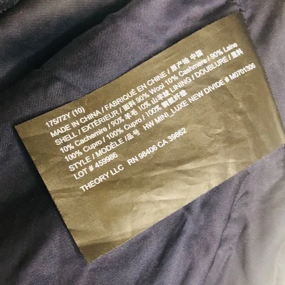 Theory Classic Black Women's Skirt