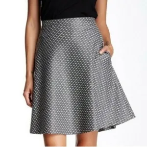 Theory Zaikin Knit Flare Skirt Women's!