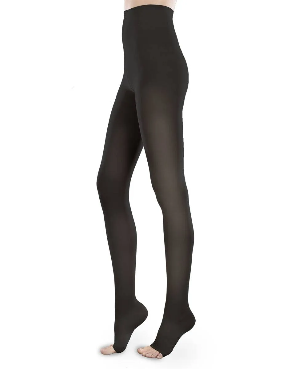 Therafirm Sheer Ease Women's OPEN TOE Pantyhose 20-30mmHg