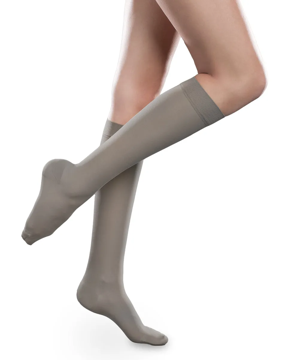 Therafirm Sheer Women's Knee High Stockings 15-20mmHg - Clearance
