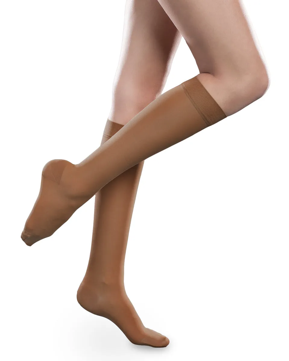 Therafirm Sheer Women's Knee High Stockings 15-20mmHg - Clearance
