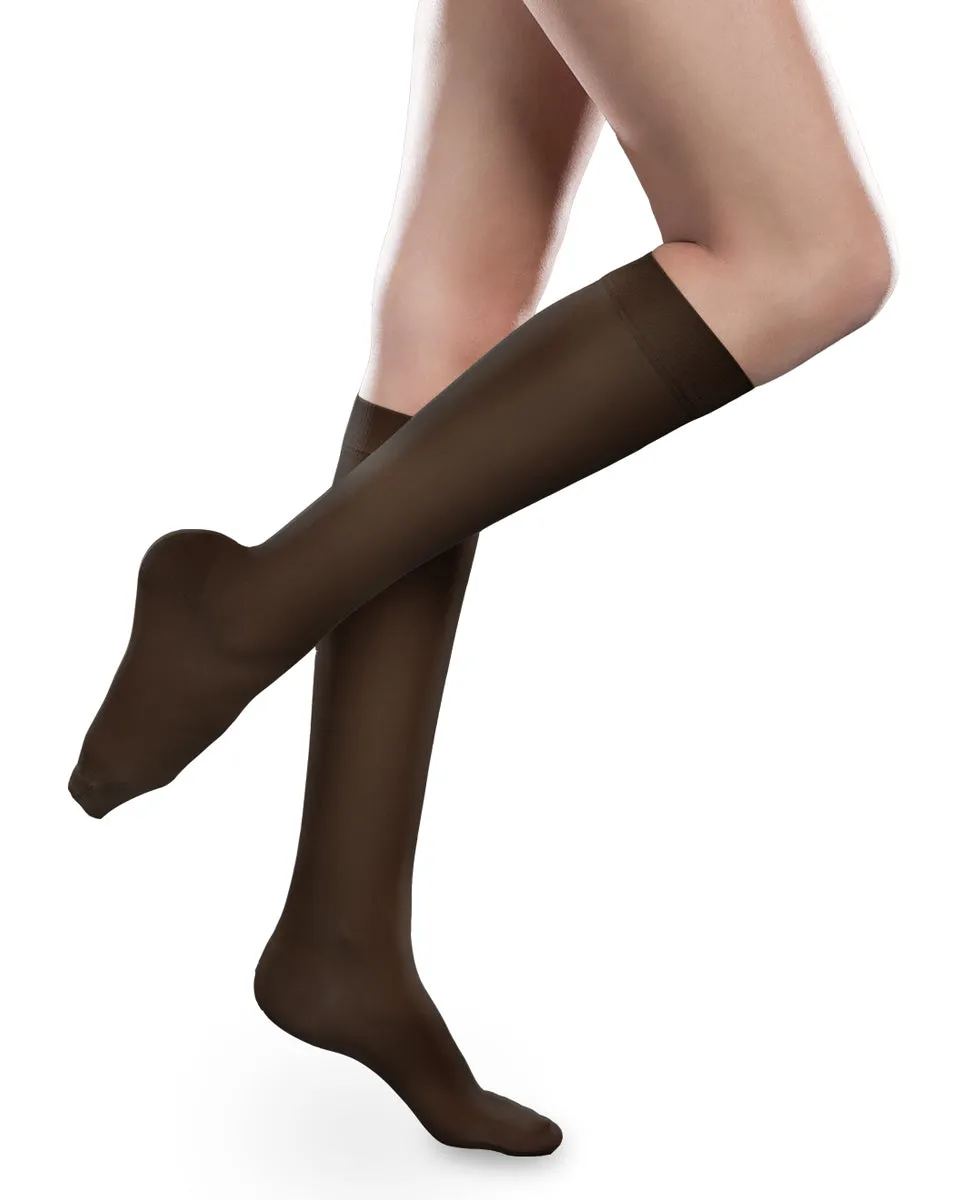 Therafirm Sheer Women's Knee High Stockings 15-20mmHg - Clearance